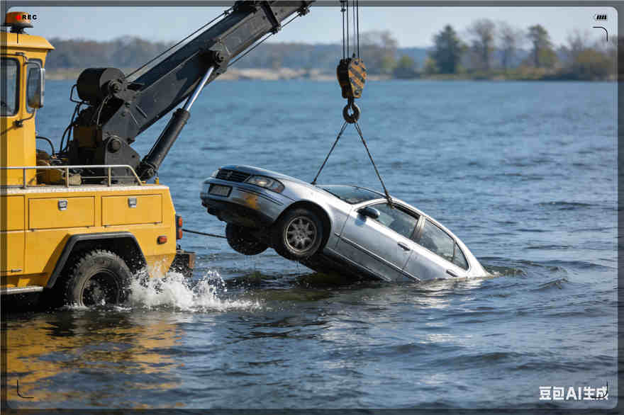 中阳吊车救援电话【案例】